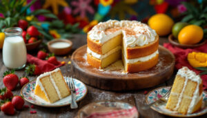 Tres Leches Cake with Unique Twists