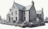 Clermont Gris Limestone for a Charming Farmhouse Aesthetic in Fife