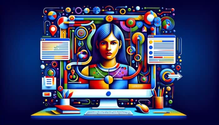 A webmaster analysing crawl errors in Google Search Console to boost SEO health.