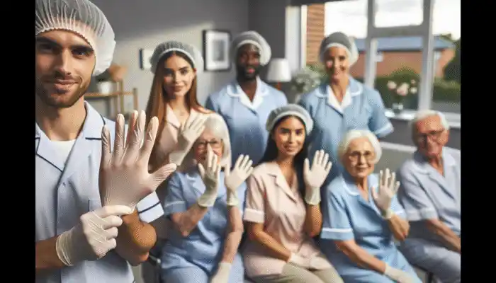 Disposable Gloves for Care Home Staff in the UK