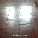 Deep Cleaning Quarry Tiles for Decades of Grime Removal