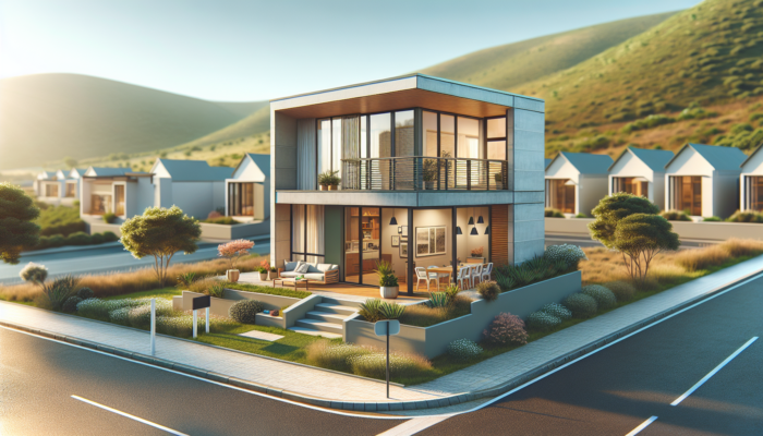 Compact modern house in Witbank's Highveld Park estate, with small garden, secure parking, and simple interiors in a sunny suburb.