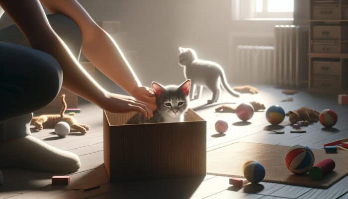 Confidence and Trust Building for Shy Kittens