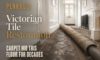 Victorian Tile Restoration Unveiled Beneath the Carpet