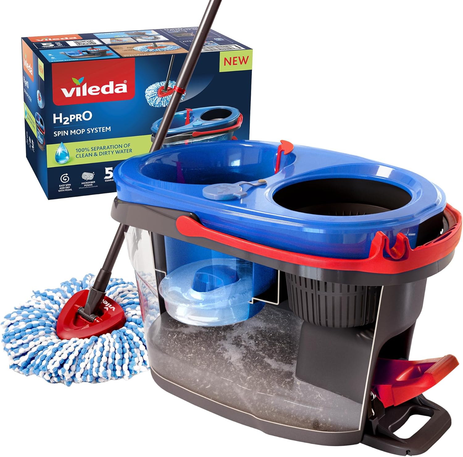 Spin mop system