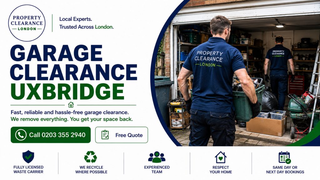 Garage Clearance Services in Uxbridge by Trusted Experts