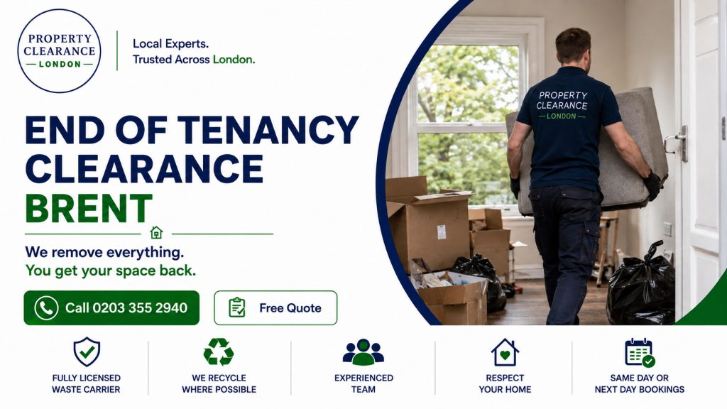 End of Tenancy Clearance Services in Brent: Your Trusted Options