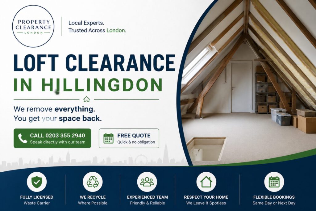 Loft Clearance Services in Hillingdon: Expert Assistance