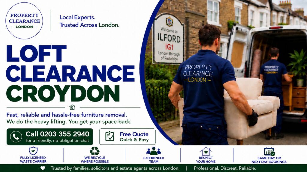 Loft Clearance Services by Trusted Experts in Croydon